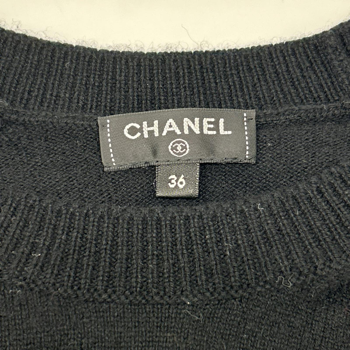 CHANEL シャネル P61660K47202 ブラック ニットセーター スカート
