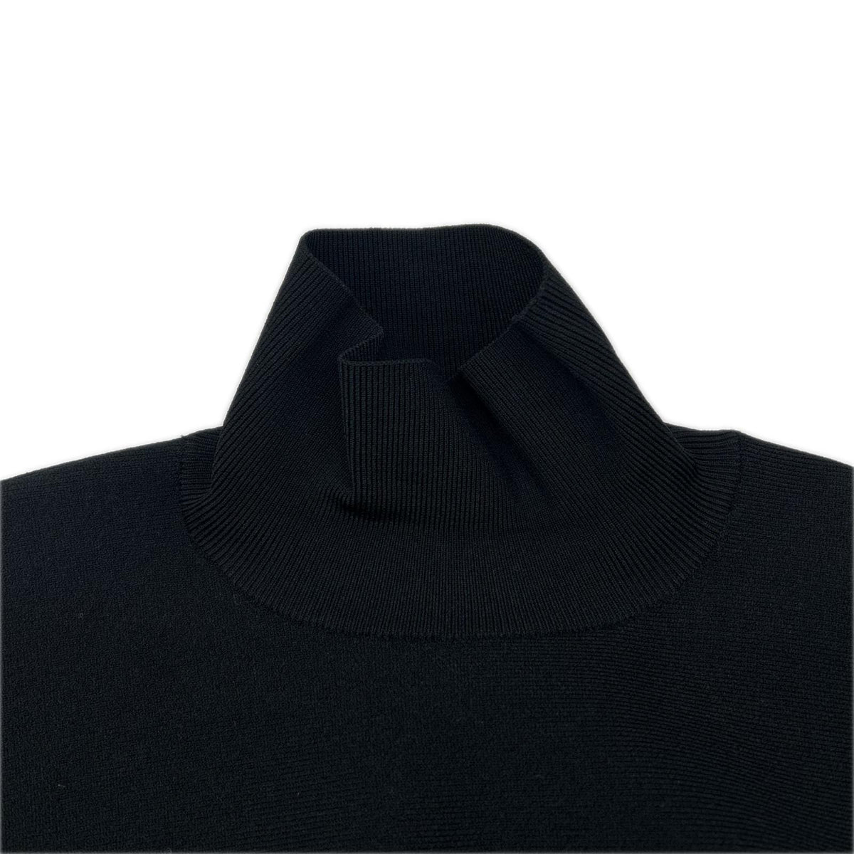 BALENCIAGA バレンシアガ 725284 22年 ブラック アワーグラス タートルネック スウェット トップス