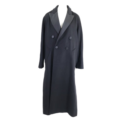 Max Mara マックスマーラ 【美品/国内正規】10160117600 ブラックタグ カシミヤ ピークドラペル チェスター コート