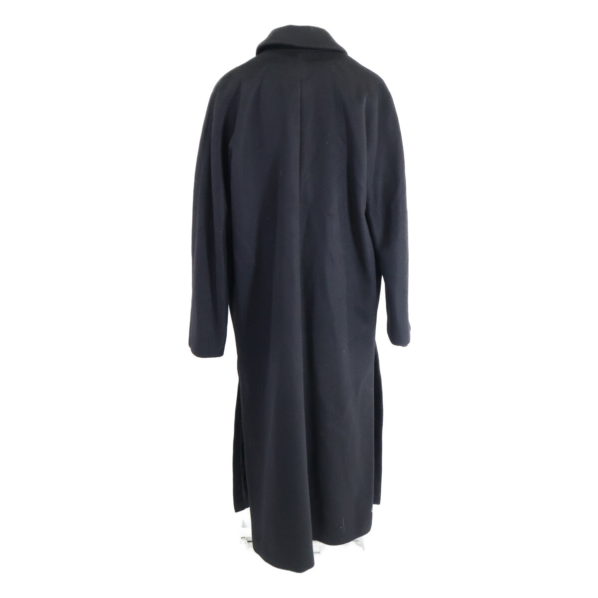 Max Mara マックスマーラ 【美品/国内正規】10160117600 ブラックタグ カシミヤ ピークドラペル チェスター コート