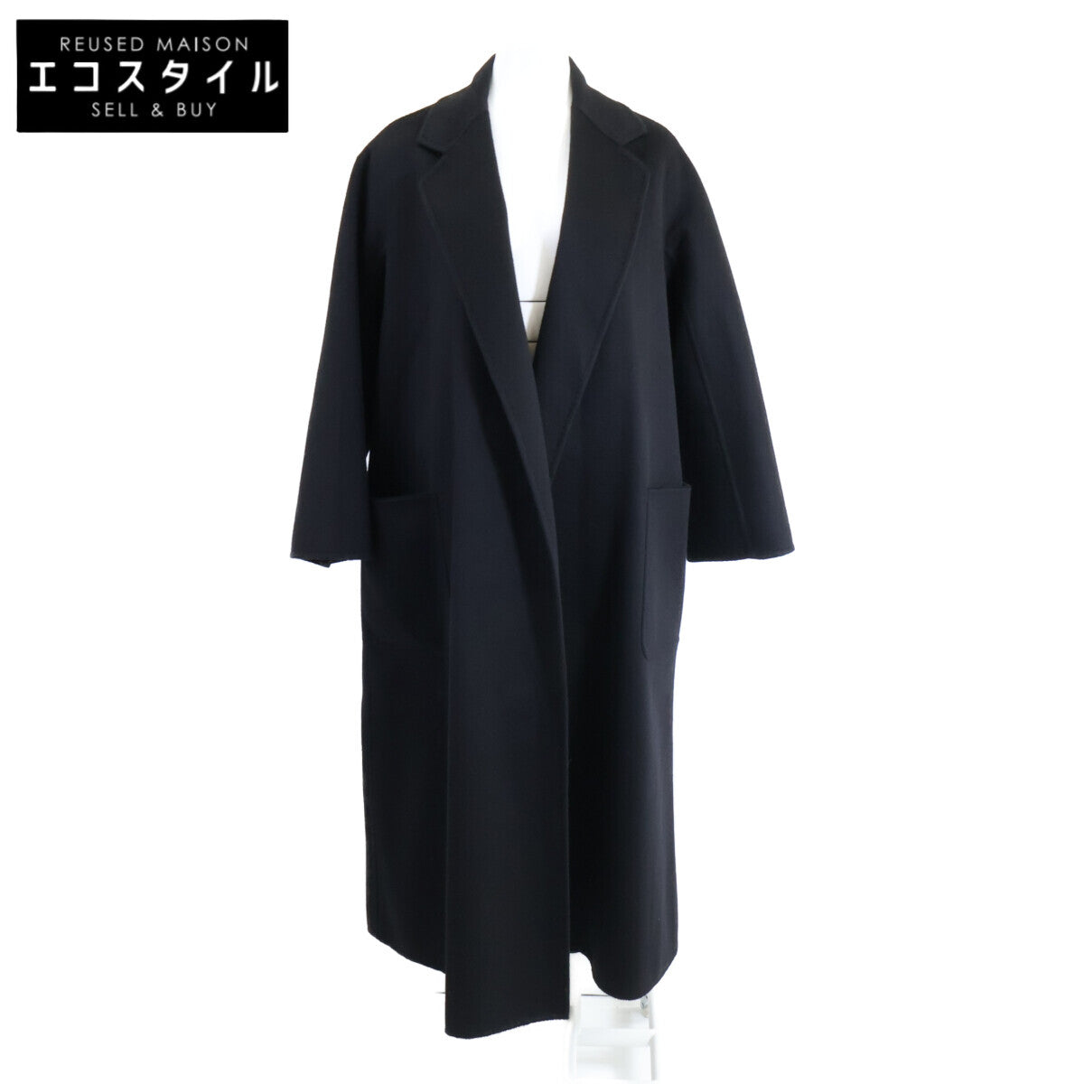 Max Mara マックスマーラ 【美品/国内正規】101605296 LUDMILLA リュドミラ カシミヤ100％ ベルト付 ロング コート