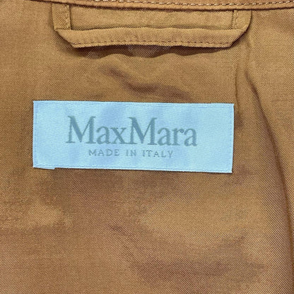 Max Mara マックスマーラ 24110411026 ブラウン giate コットンストレッチ ショートジャケット ジャケット