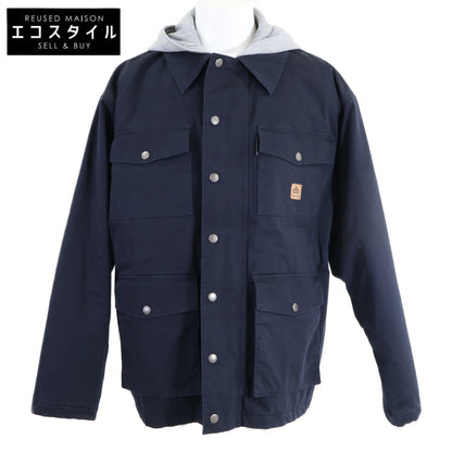 BALENCIAGA バレンシアガ 【美品/国内正規/23年製】755623 TOP08 DOUBLE B ワークウェアパーカー ブルゾン ジャケット