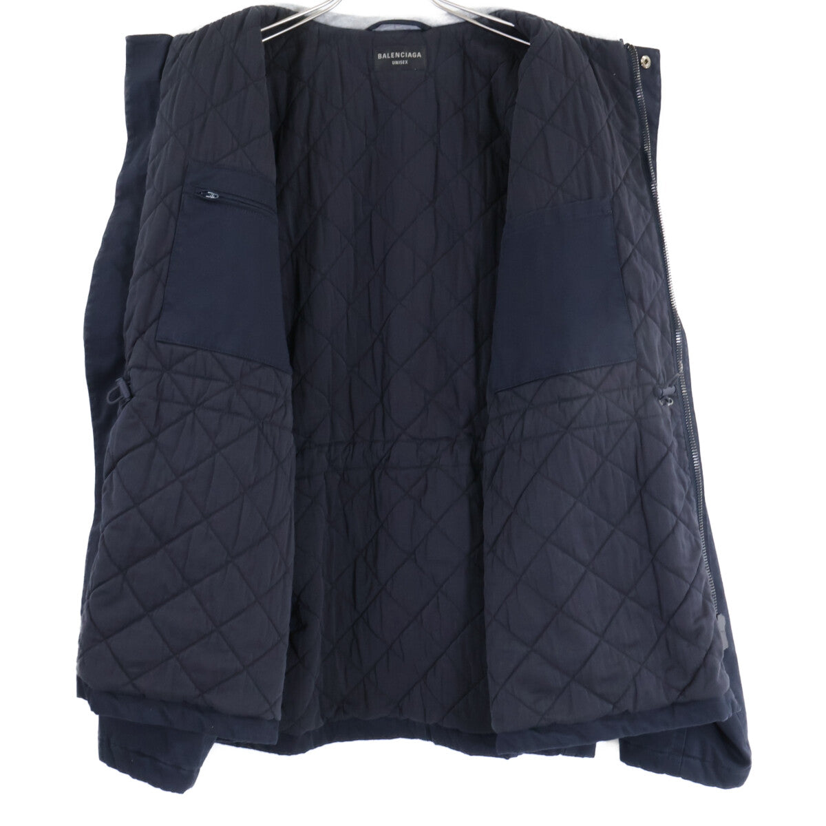 BALENCIAGA バレンシアガ 【美品/国内正規/23年製】755623 TOP08 DOUBLE B ワークウェアパーカー ブルゾン ジャケット