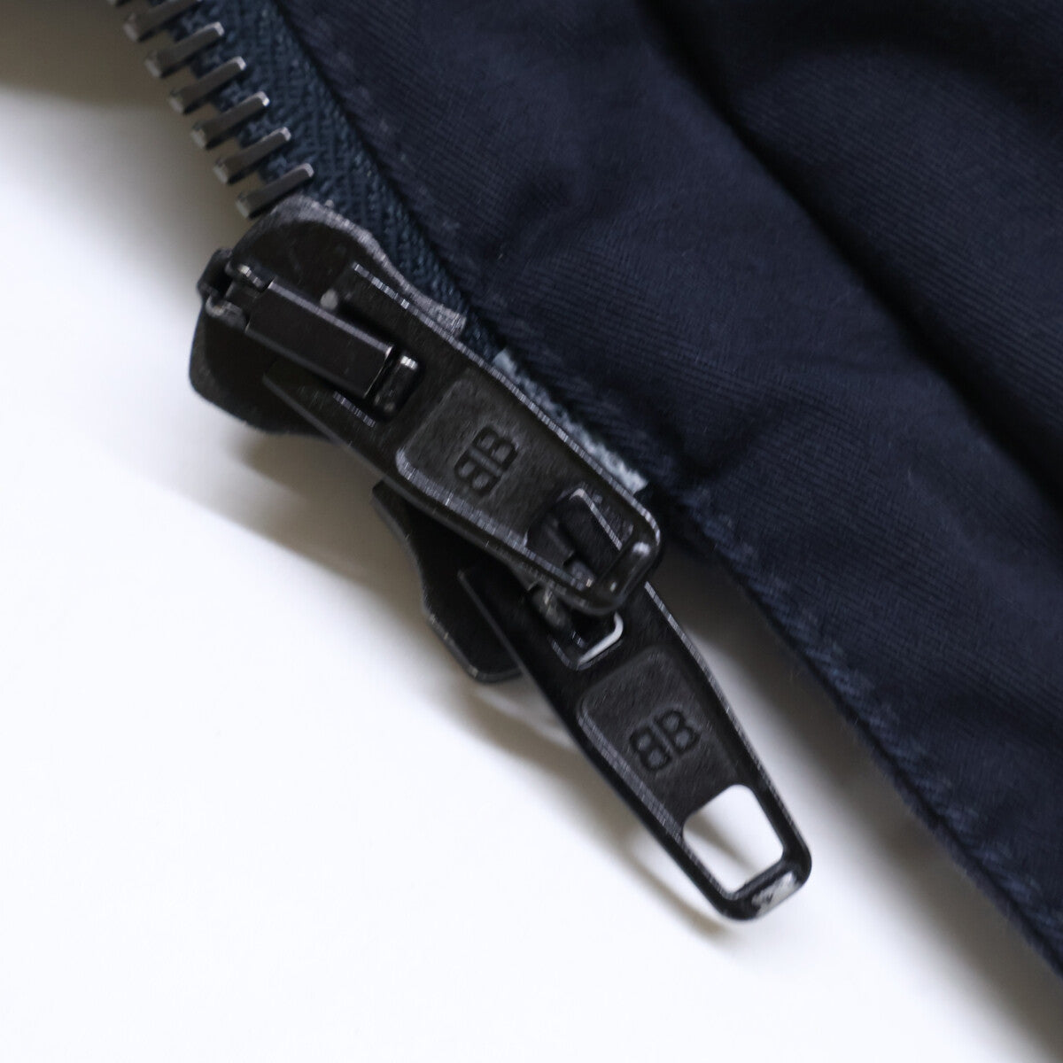 BALENCIAGA バレンシアガ 【美品/国内正規/23年製】755623 TOP08 DOUBLE B ワークウェアパーカー ブルゾン ジャケット