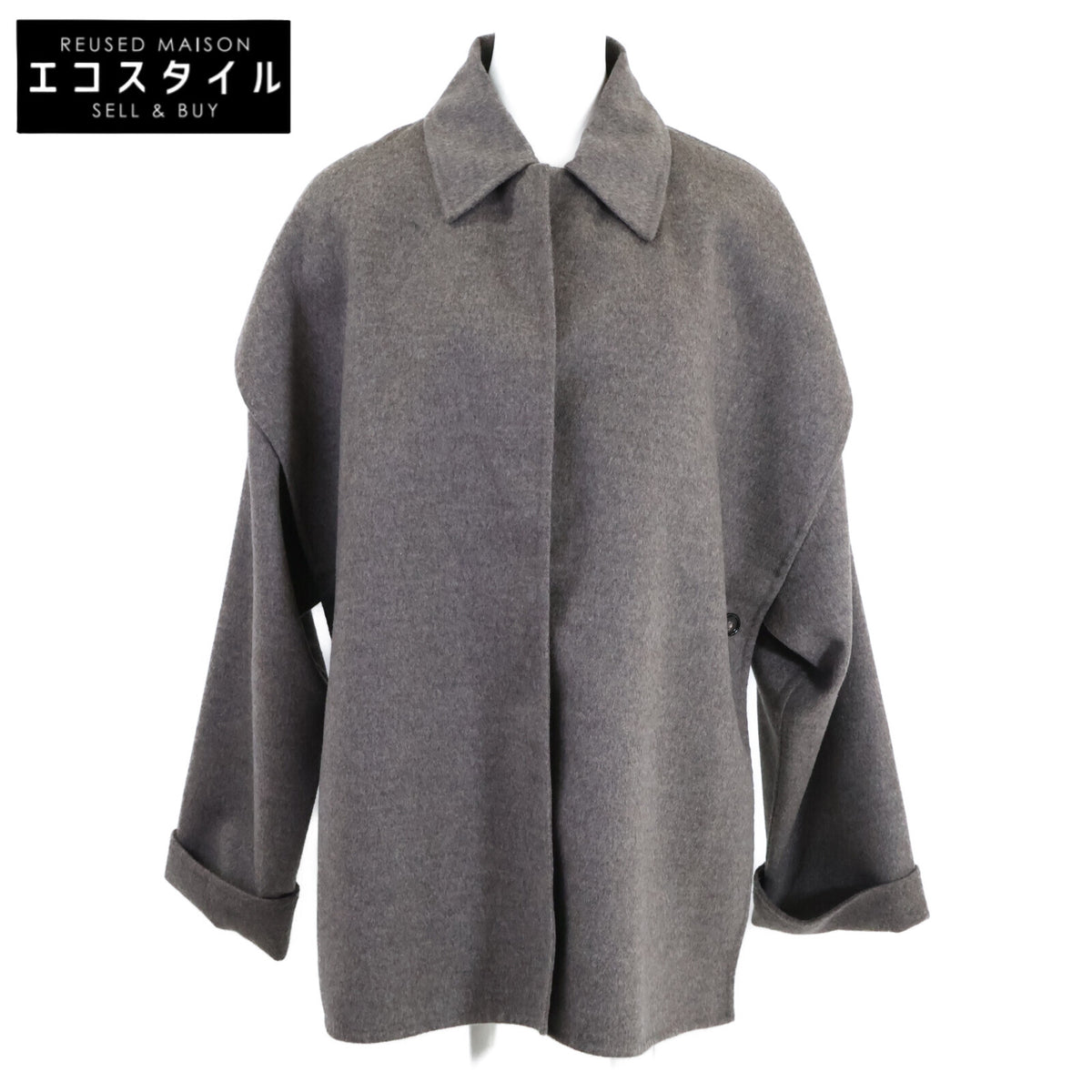 BOTTEGA VENETA ボッテガヴェネタ 【美品/国内正規】781309 V3OO0 ウールｘカシミヤ ショート コート