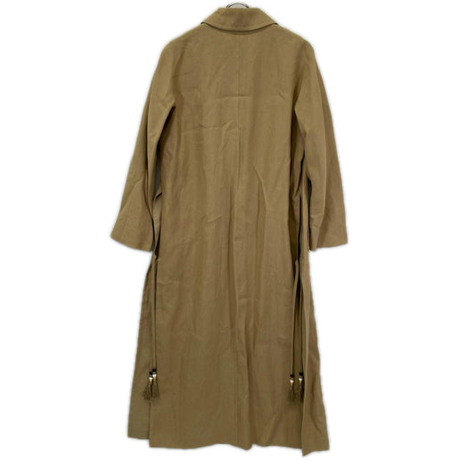 Max Mara マックスマーラ 112101126 ベージュ　ピュアリネン アトリエリネンコート　トレンチコート コート