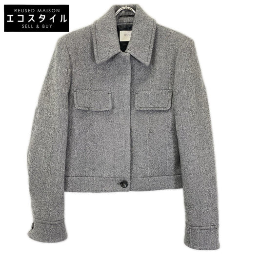 SPORTMAX スポーツマックス 24220460626 グレー ヘリンボーン ブルゾン ジャケット ジャケット