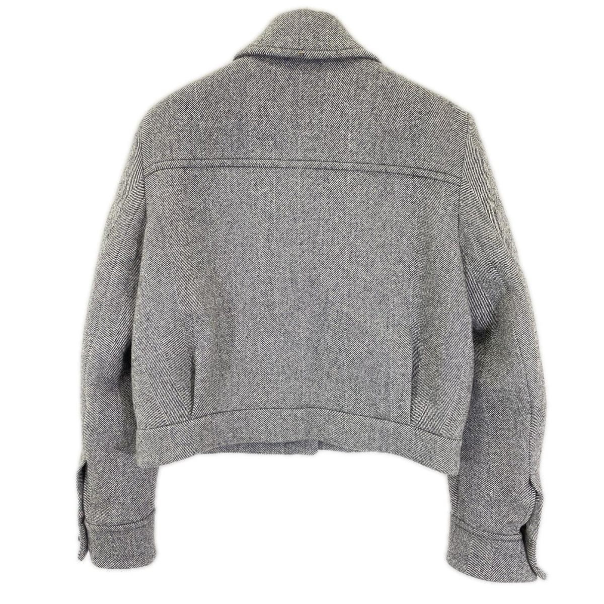 SPORTMAX スポーツマックス 24220460626 グレー ヘリンボーン ブルゾン ジャケット ジャケット