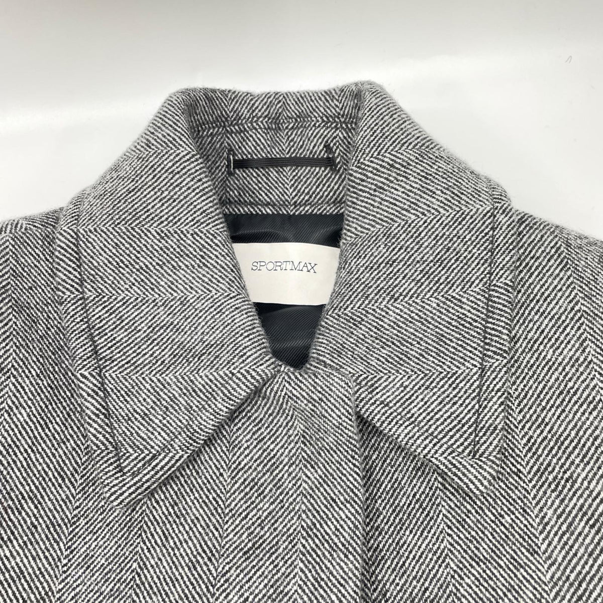 SPORTMAX スポーツマックス 24220460626 グレー ヘリンボーン ブルゾン ジャケット ジャケット