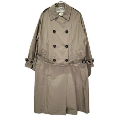 Max Mara マックスマーラ 902103176 24SS 【THE CUBE】ブラウン オーバーサイズ トレンチコート コート
