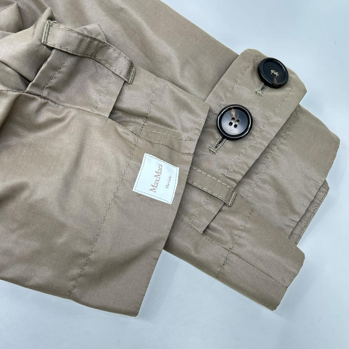 Max Mara マックスマーラ 902103176 24SS 【THE CUBE】ブラウン オーバーサイズ トレンチコート コート
