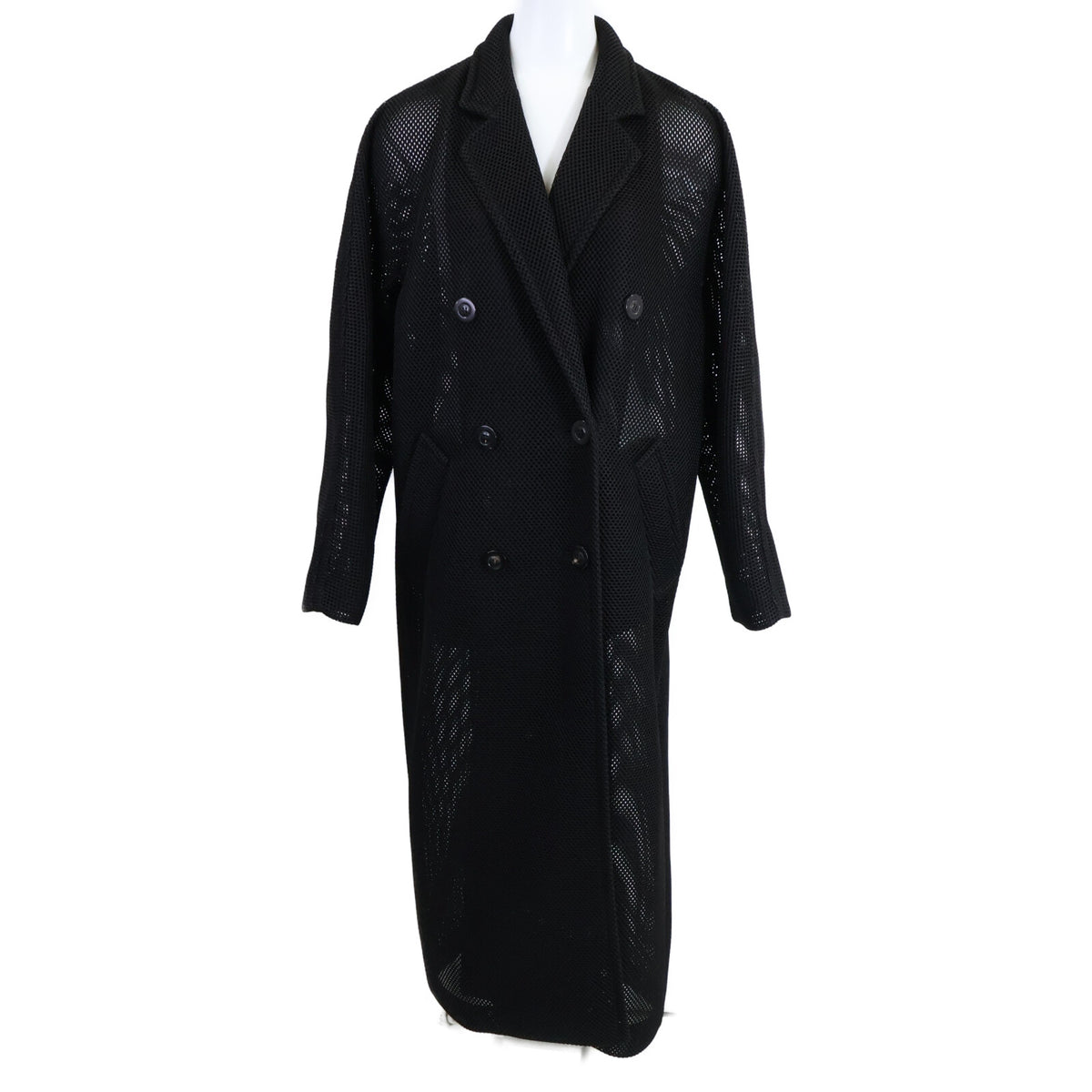 Max Mara マックスマーラ 【美品/国内正規/23AW】23190604396 MADAME1 マダム1 アイコン メッシュ コート