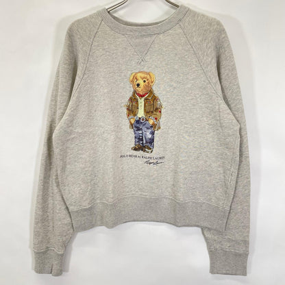 POLObyRalphLauren ポロラルフローレン グレー ウエスタンポロベア スウェットトレーナー トップス