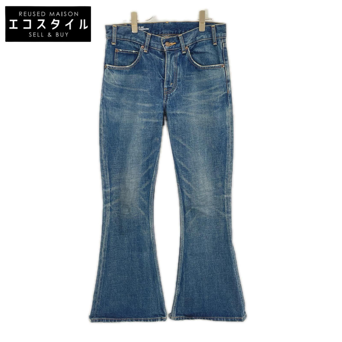 CELINE セリーヌ 2N62B365M.07DU ダークユニオンウォッシュデニム マルコ ジーンズ フレアデニムパンツ ボトムス