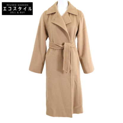 Max Mara マックスマーラ 【国内正規】101607296 キャメル ベルト付 マニュエラ コート