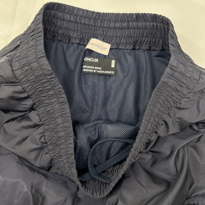 MONCLER モンクレール 【×MERCEDES-BENZ BY NIGO】 24年製 ネイビー ナイロン BERMUDA/バミューダ ショートパンツ ボトムス