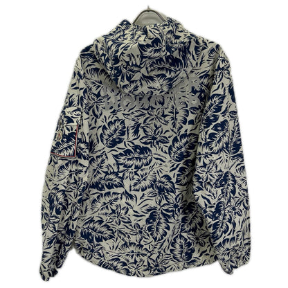 MONCLER モンクレール 22SS ホワイト×ネイビー ボタニカル EBIZO ジップアップジャケット ジャケット