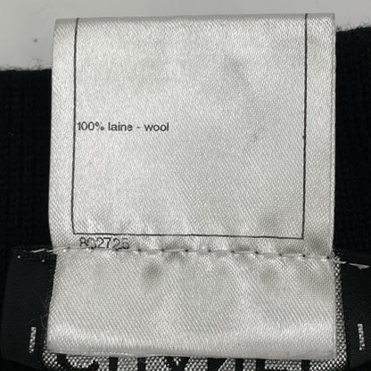 CHANEL シャネル P44565K05684 ブラック ウール100 ココマーク ミニスカート スカート