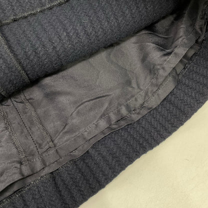 CHANEL シャネル P44591V32677 ネイビー ウール100 ココマークボタン ポケットデザイン スカート スカート