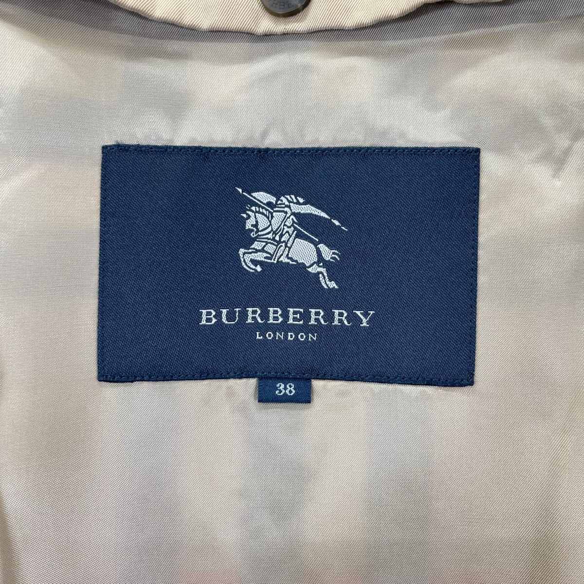 Burberry LONDON バーバリーロンドン B1A89-100-51 ベージュ トレンチコート ライナー付き コート