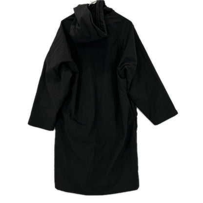 ATON エイトン 22AW ブラック ASAKO ナイロン フーディーコート コート
