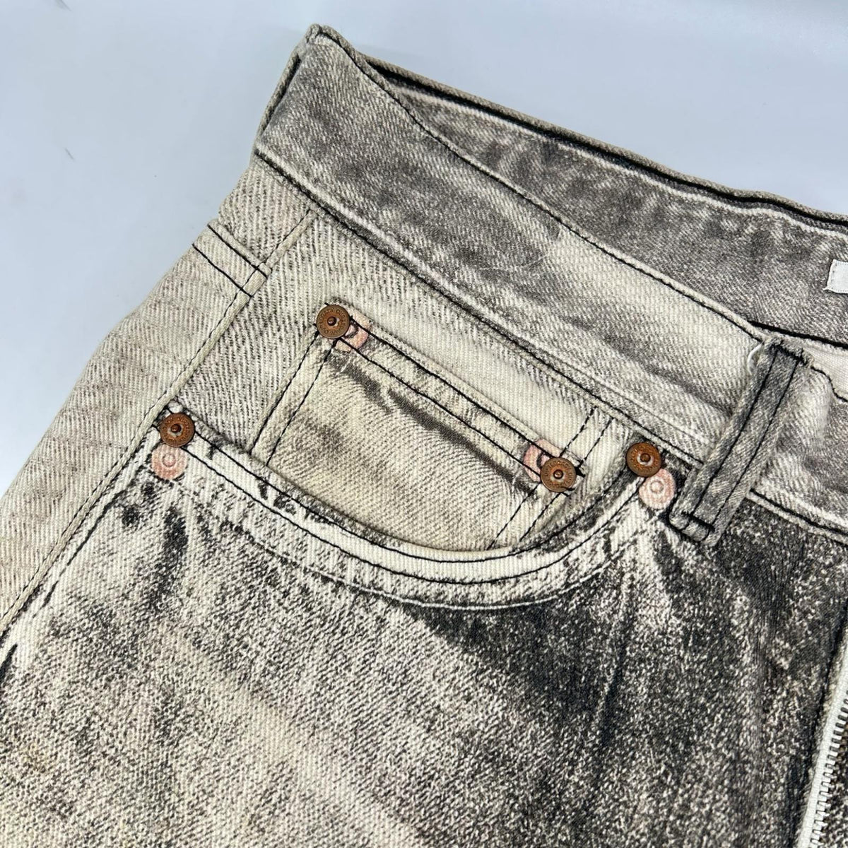 OurLegacy アワーレガシー 21AW M22153D THIRD CUT DIGITAL PRINT プリントデニムパンツ ボトムス