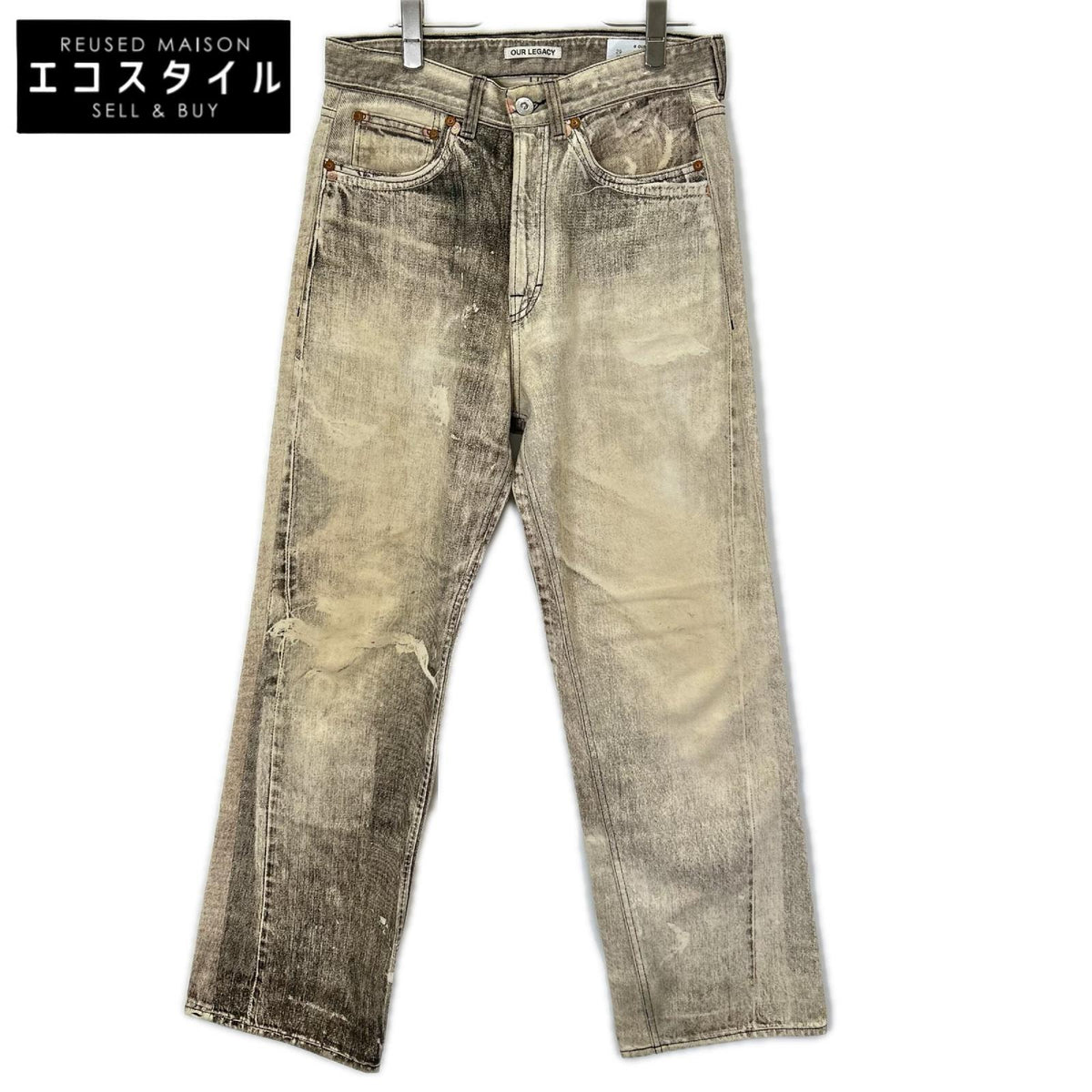 OurLegacy アワーレガシー 21AW M22153D THIRD CUT DIGITAL PRINT プリントデニムパンツ ボトムス