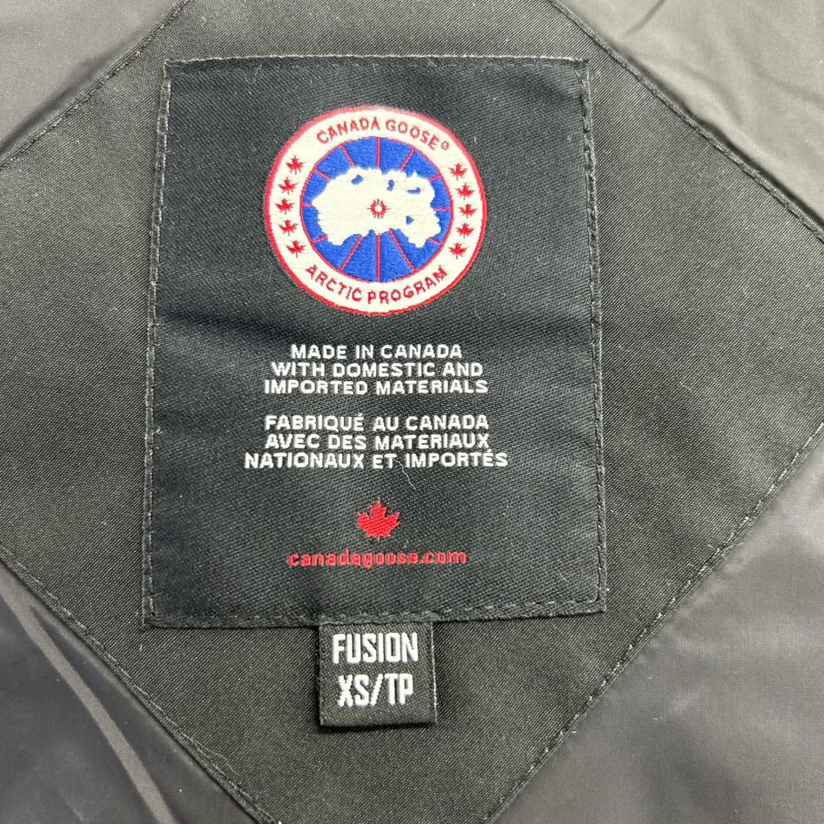CANADA GOOSE カナダグース 6660LA ブラック フュージョンフィット TRILLIUM PARKA/トリリウムパーカ ダウンジャケット コート