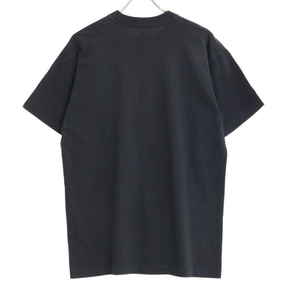 FRUIT OF THE LOOM Black 90's Single Stitch social Tees inc Print T-shirt Tops L Men's