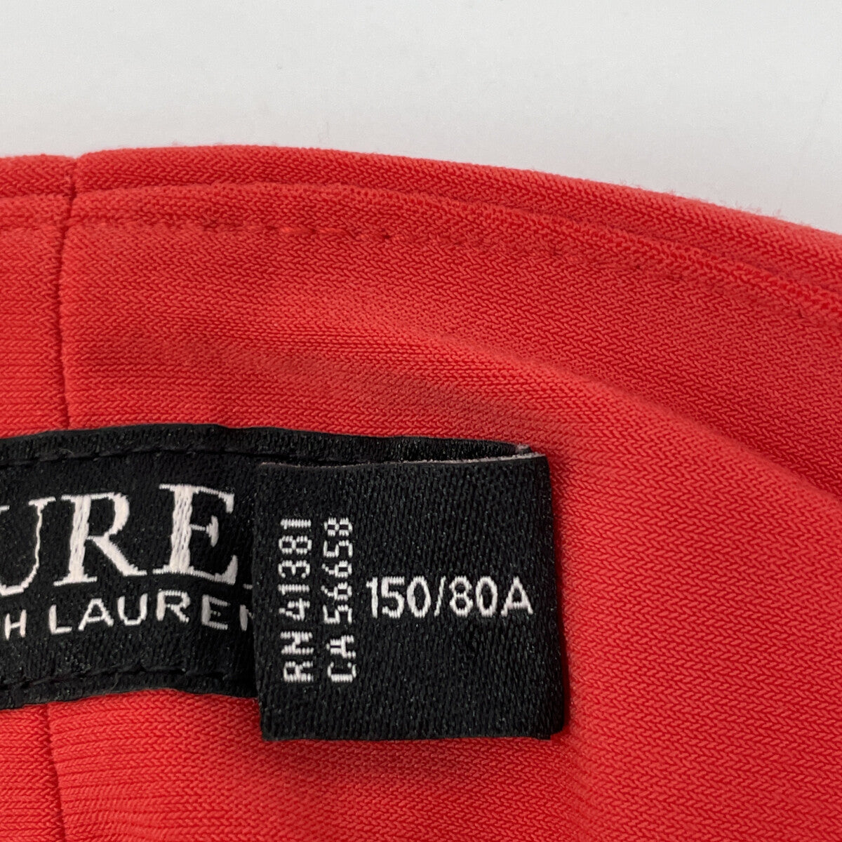 LAUREN RALPH LAUREN 罗伦拉夫劳伦 红色 无袖 垂褶连衣裙 0 女士