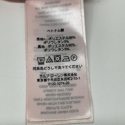 LAUREN RALPH LAUREN 罗伦拉夫劳伦 红色 无袖 垂褶连衣裙 0 女士