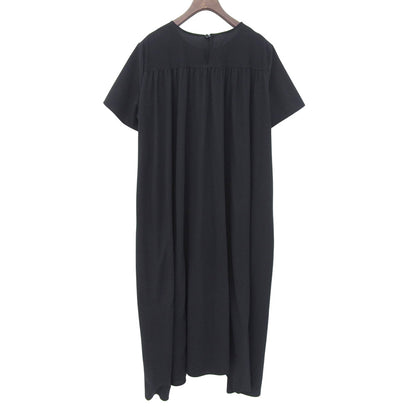 Excellent condition Seersucker Dress Women's Black Size 44 Dress Size 44 Women's