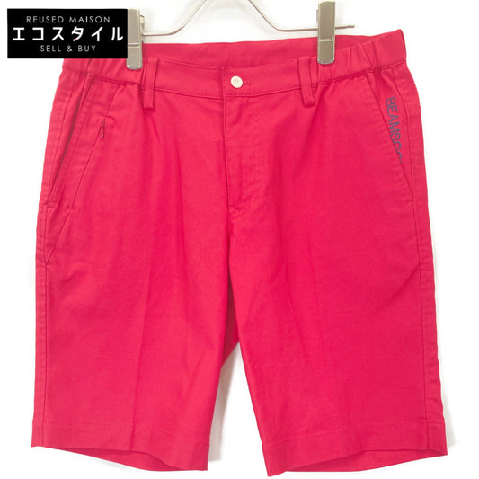 BEAMS GOLF Pink Shirring Oxford Shorts Bottoms