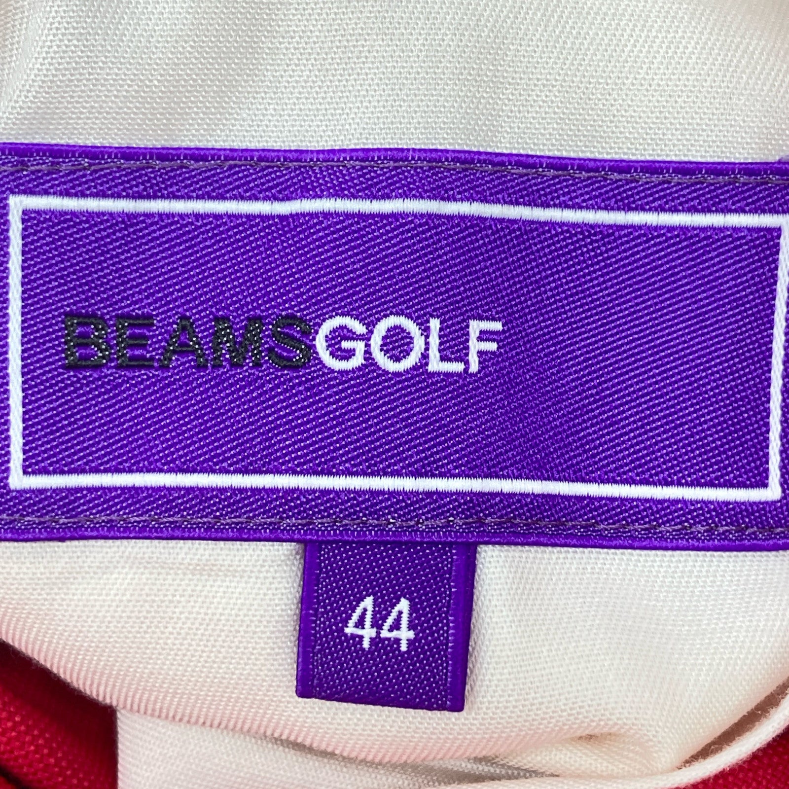 BEAMS GOLF 粉色抽褶牛津短裤 下装