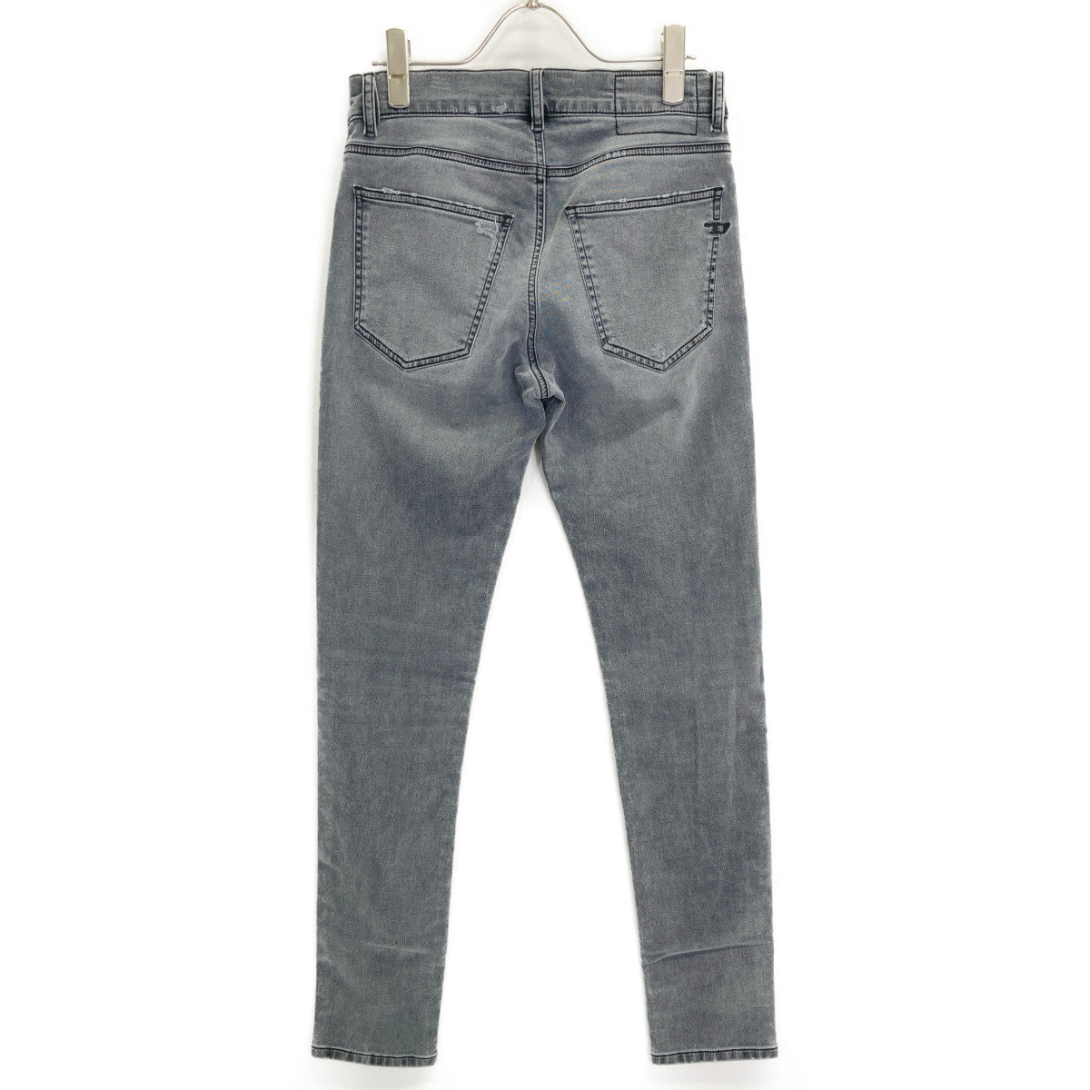 DIESEL ディーゼル グレー D-STRUKT-Z-NE スキニーデニムパンツ