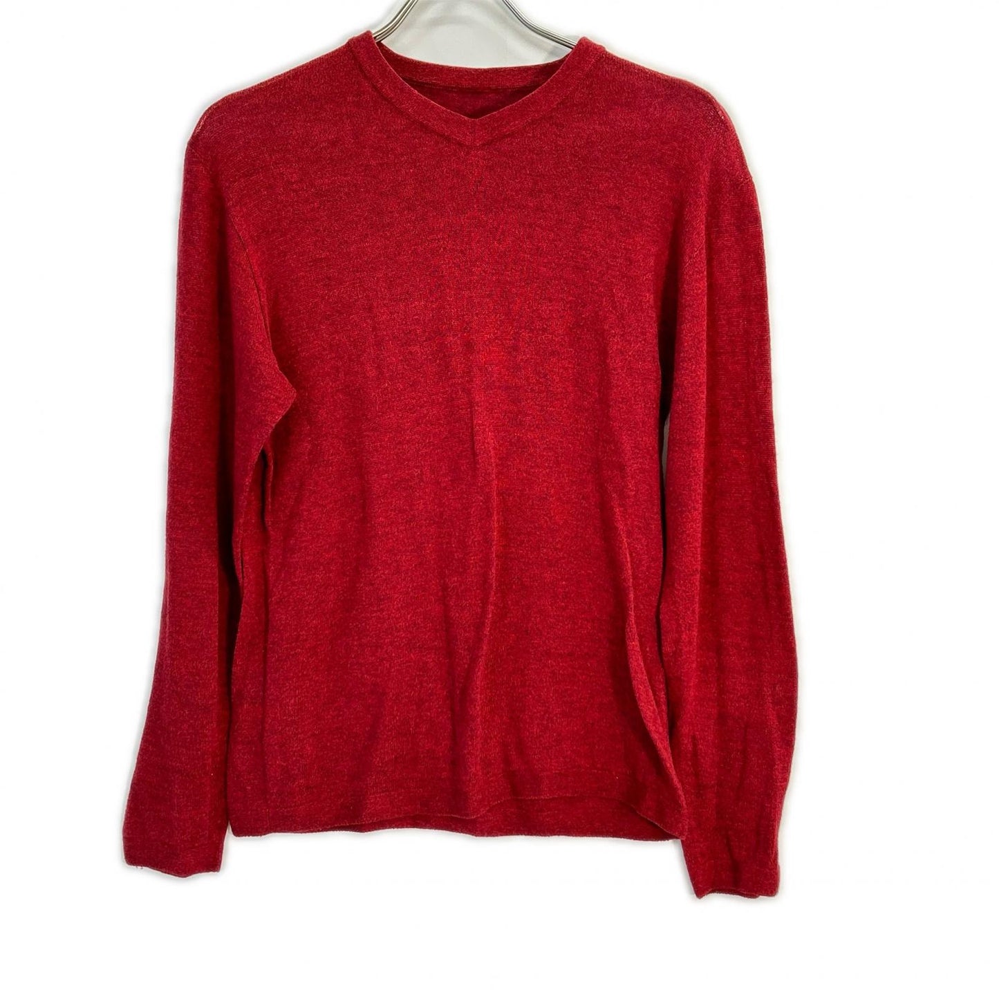 45R Red Cotton Choga-ze Knit Sweater Top 1
