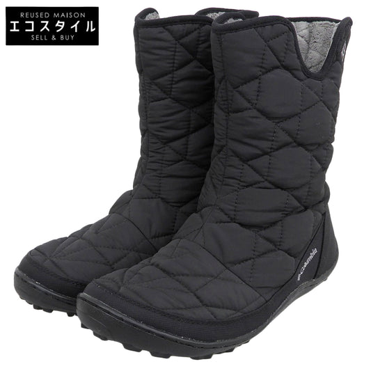Columbia コロンビア 美品 MINX SLIP 2 OMNI-HEAT スノーブーツ レディース ブラック 24.5cm BL1597-011 シューズ 7.5(US)