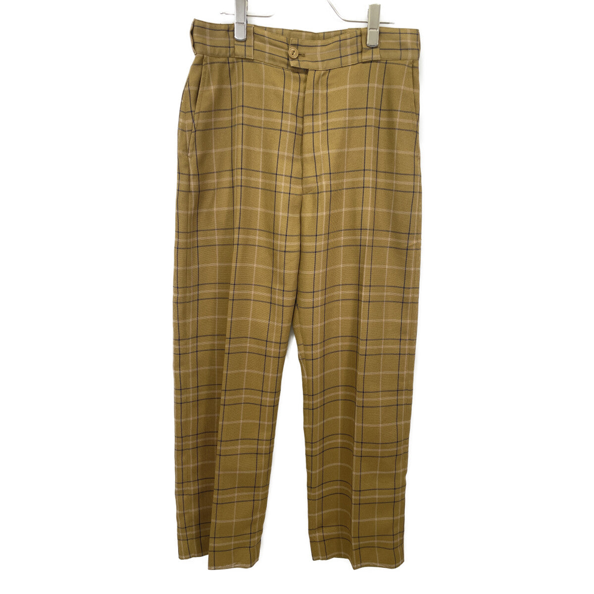 PENDLETON Khaki Plaid Pants Bottoms M Women's