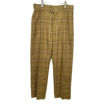 PENDLETON Khaki Plaid Pants Bottoms M Women's