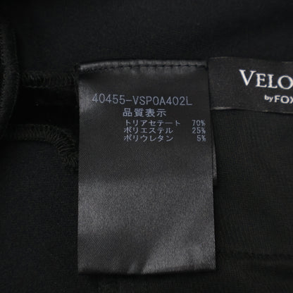 VELOUR NOIR 丝绒黑 40455 黑色丝绒短裤 下装 38 女士