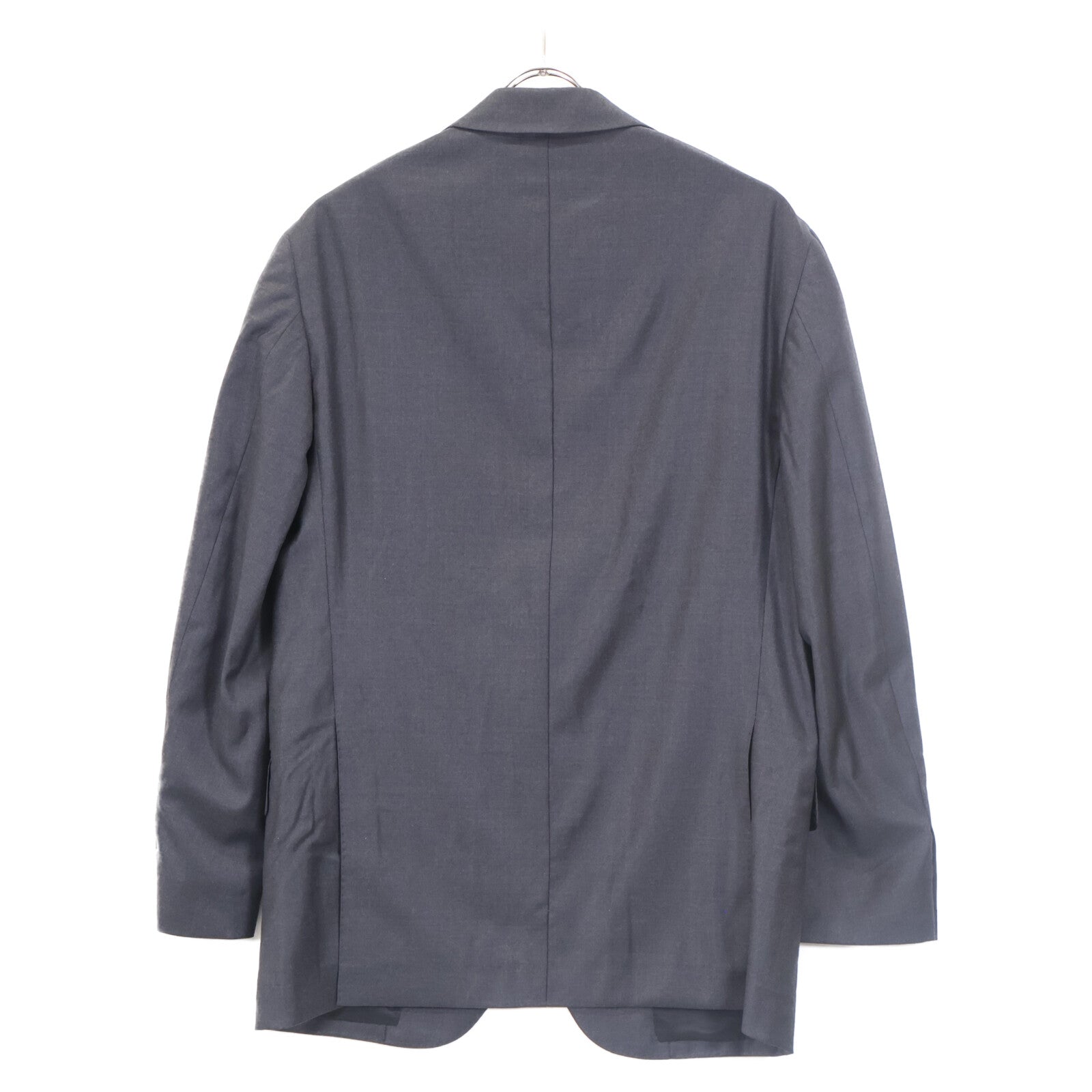 Per noi ペルノイ LoroPiana 365 Super 130's グレー ジャケット 菅原靴店 48 Per noi ペルノイ LoroPiana 365 Super 130's グレー ジャケット 菅原