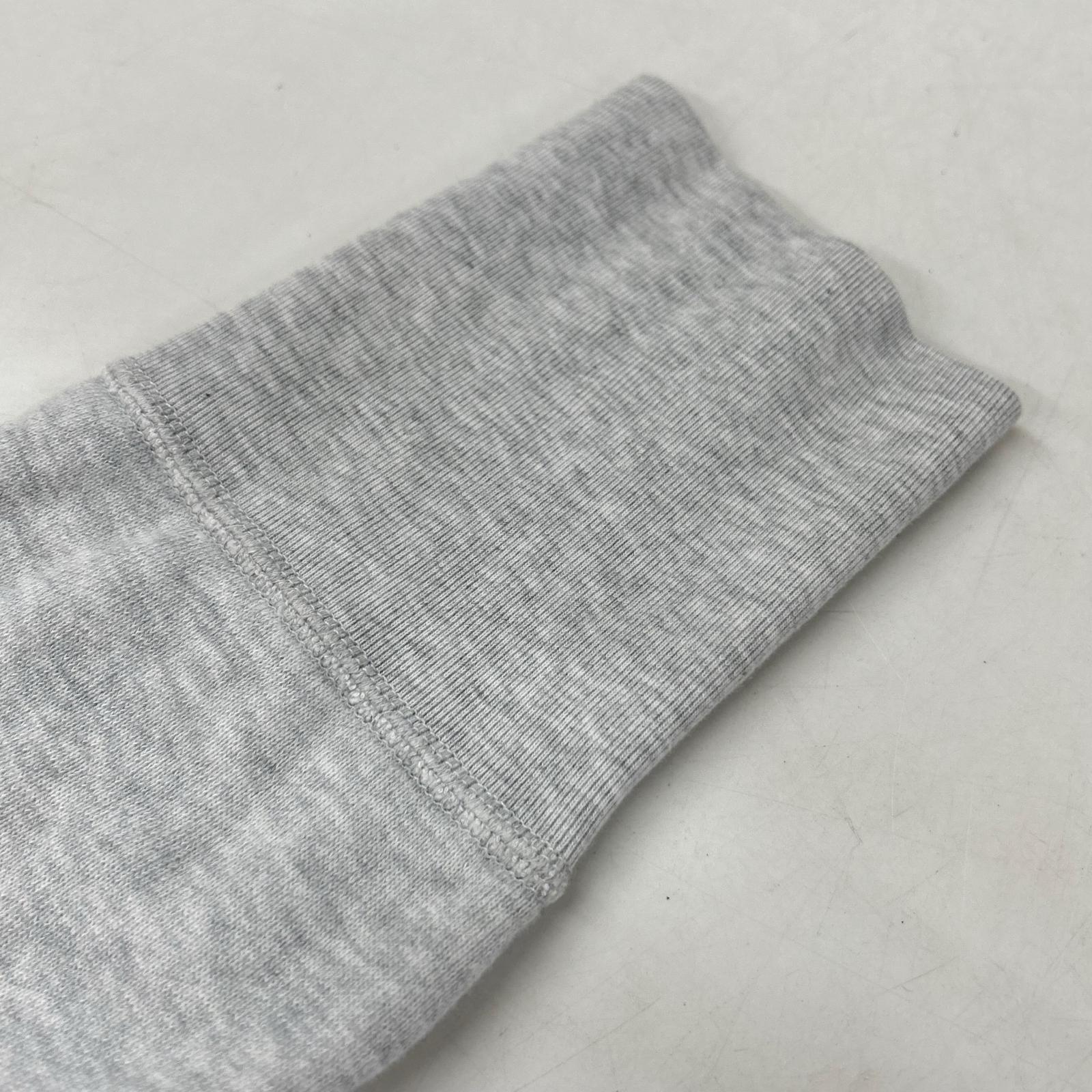 GALERIE VIE Grey Cotton Jersey Hooded Parka Top S