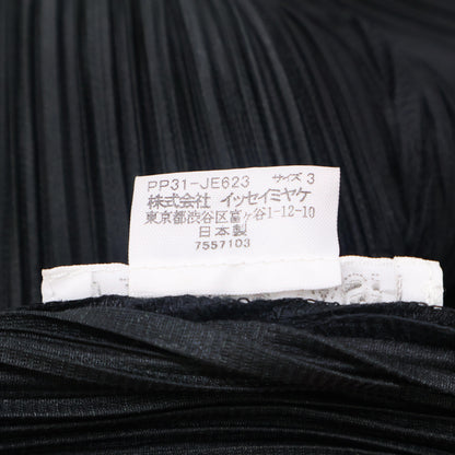 PLEATS PLEASE PP31-JE623 Face Print Sleeveless Dress