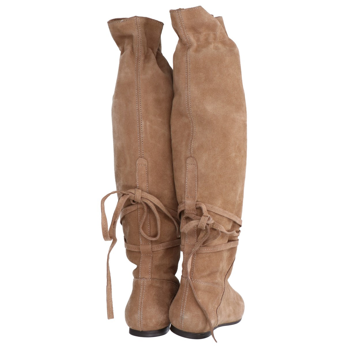 JOE SANCHEZ Suede Long Boots Shoes 36 [Like New]