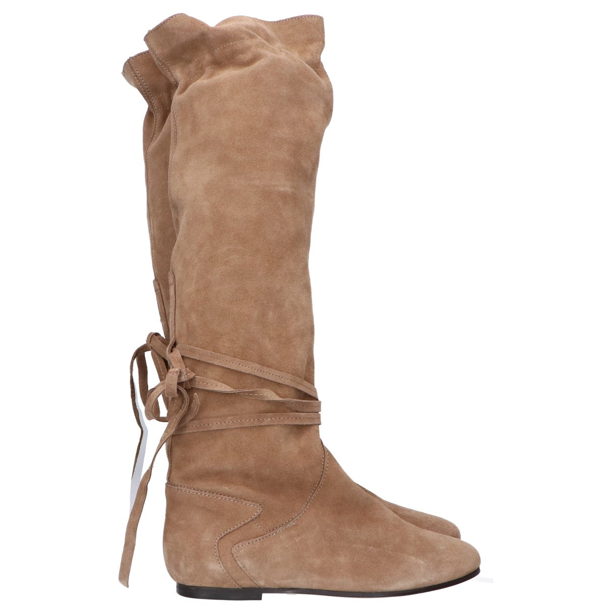 JOE SANCHEZ Suede Long Boots Shoes 36 [Like New]