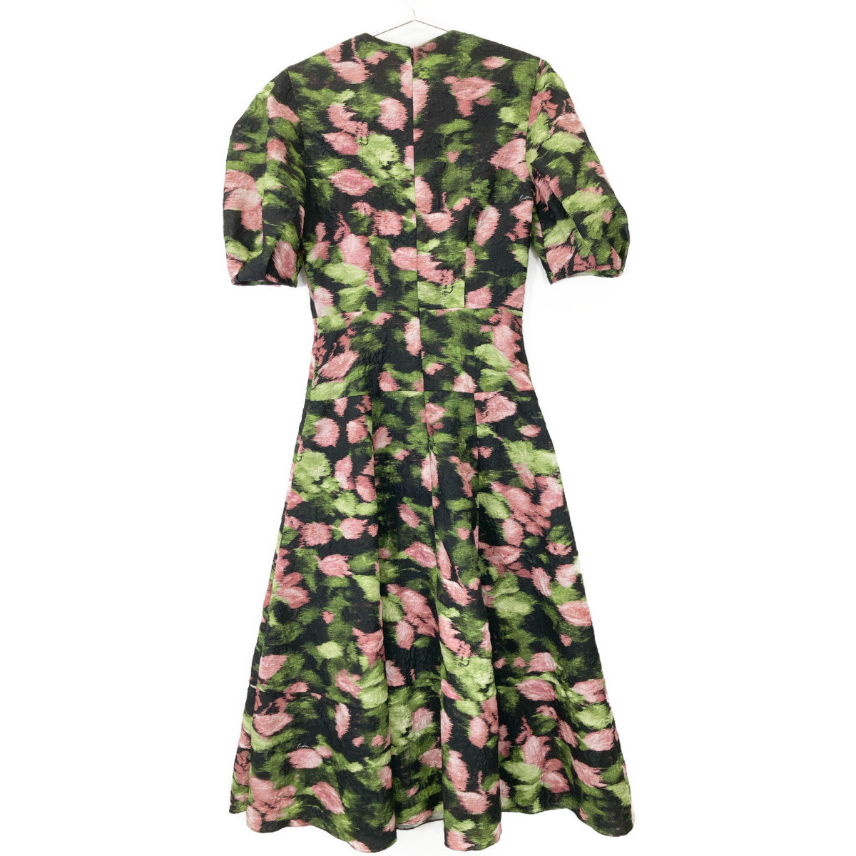 ERDEM F1D914 Black Floral Dress 24FW Dress