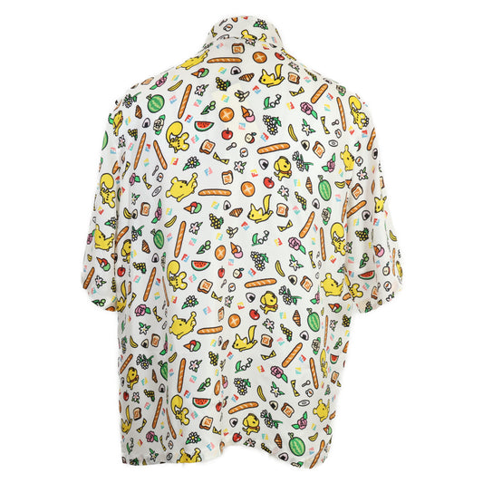 FENDI 【New/Domestic/2024】FS1317 AUA0 TAROUT Collaboration Silvia and The Baguette Short Sleeve Shirt/Top