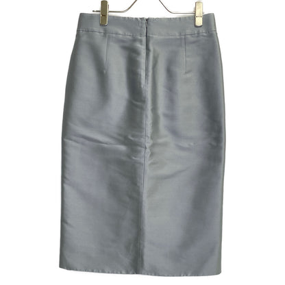 GIORGIO ARMANI Gray 1SHNN04J T02AD Cocoon Slit Skirt Skirt 40 Women's