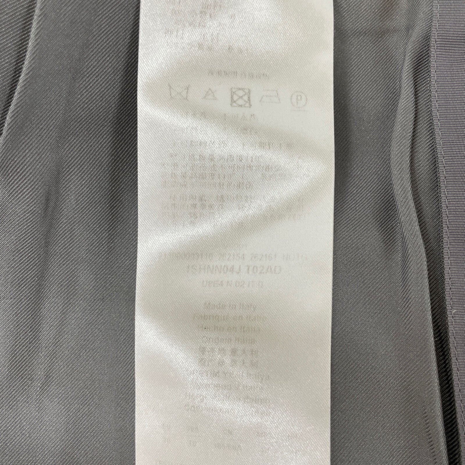 GIORGIO ARMANI Gray 1SHNN04J T02AD Cocoon Slit Skirt Skirt 40 Women's